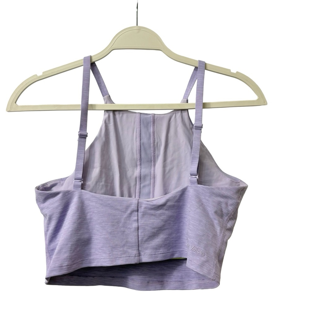 Outdoor Voices Heathered Lilac Purple‎ Sports Bra Cropped Tank Size Small